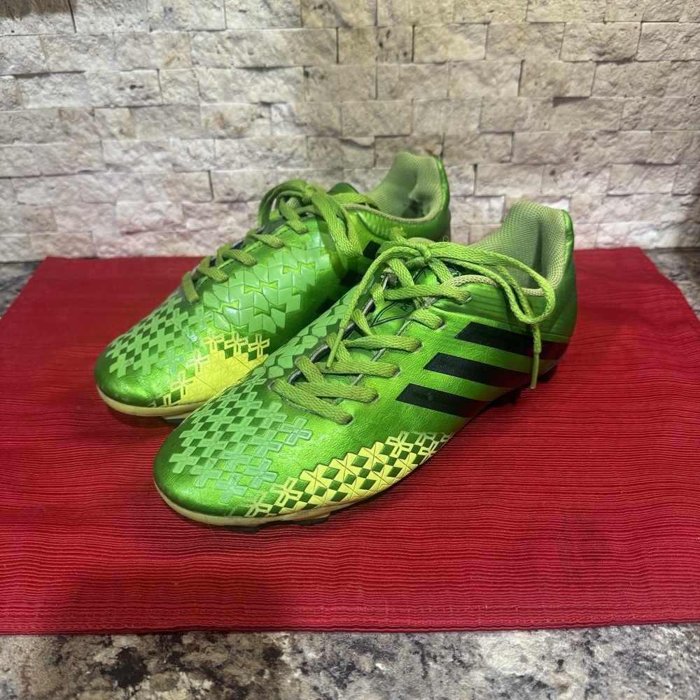 ADIDAS Predator Absolion LZ TRX Soccer Cleats Boys Girls Green Size‎ 5.5